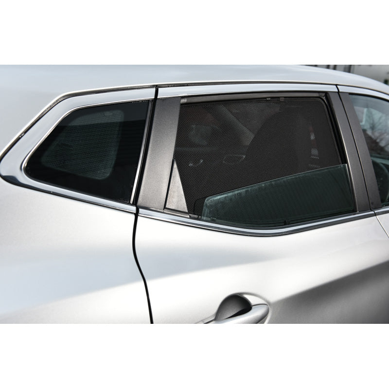 Car Shades, pare-soleil (du montant B vers l'arrière), compatible avec Nissan Qashqai 5 portes 2014-2017 (6 pièces)