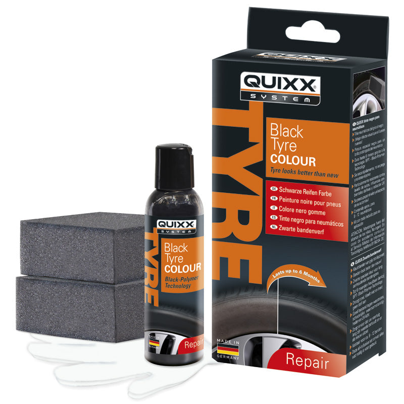 QUIXX, Tyre Colour Black - 75ml