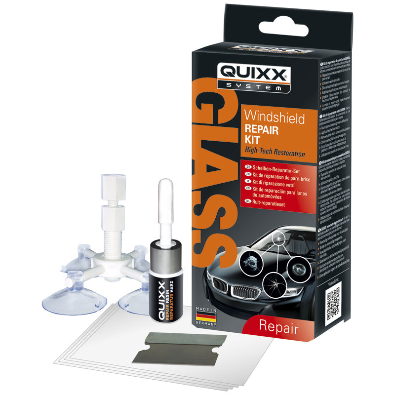QUIXX, Kit de réparation de pare-brise - Réparation rapide et efficace