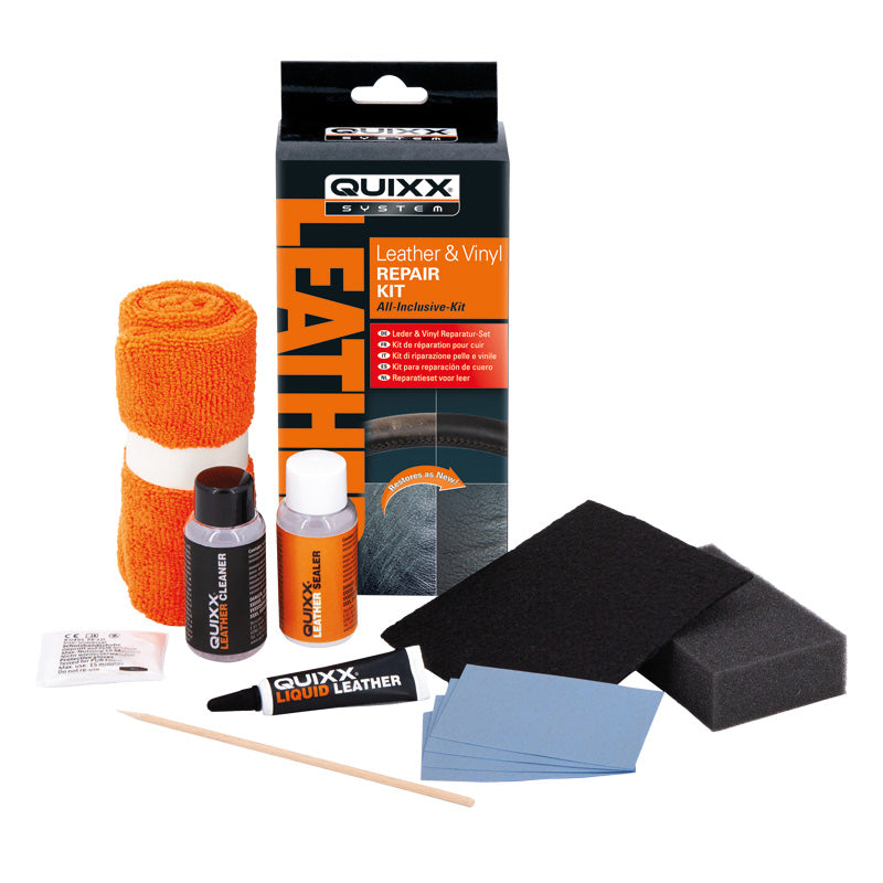 QUIXX, Leather & Vinyl Repair Kit - All-Inclusive