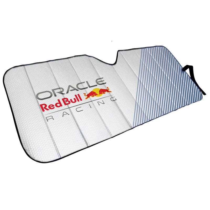Red Bull Racing, Universal Windshield Sunshade - 1 Piece - Silver/Blue/Red