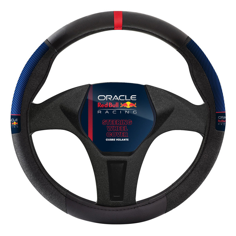 Red Bull Racing, Universal Steering Wheel Cover - Type 02 - Black/Red/Blue