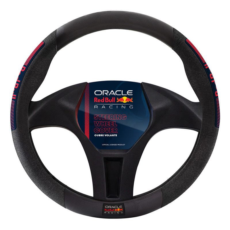 Red Bull Racing, Universal Steering Wheel Cover - Type 03 - Black/Red/Blue