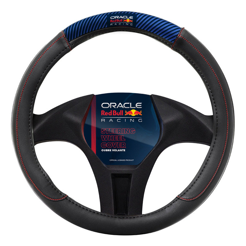 Red Bull Racing, Universal Steering Wheel Cover - Type 06 - Black/Red/Blue