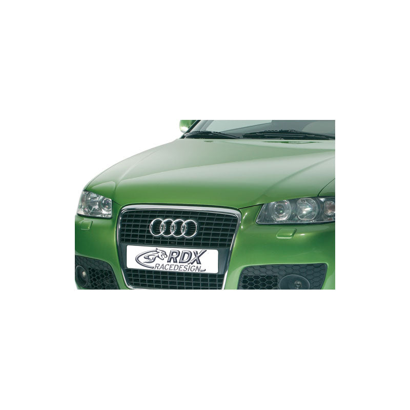 RDX Racedesign, Hood Extension, Fits Audi A3 8L 1996-2003 'SingleFrame' (Metal)