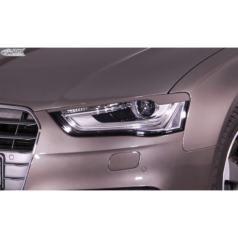 RDX Racedesign, koplampbrillen, geschikt voor Audi A4 (B8) Sedan/Avant Facelift 2011-2015 (ABS)