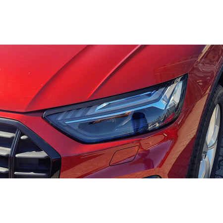 RDX, Øjenskygger, ABS Blank sort, passer til Audi Q5 (FY) Facelift inkl. Sportback (2021-2025)