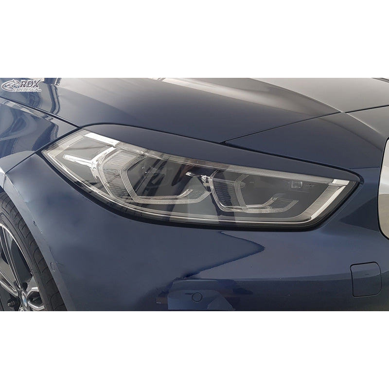 RDX Racedesign, Headlight Eyelids, Fits BMW 1-Series (F40) 2019- (ABS)