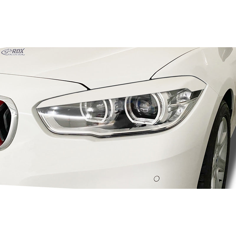 RDX Racedesign, Eyelids, fits BMW 1-Series F20/F21 3/5-doors Facelift 2015-2019 (ABS)