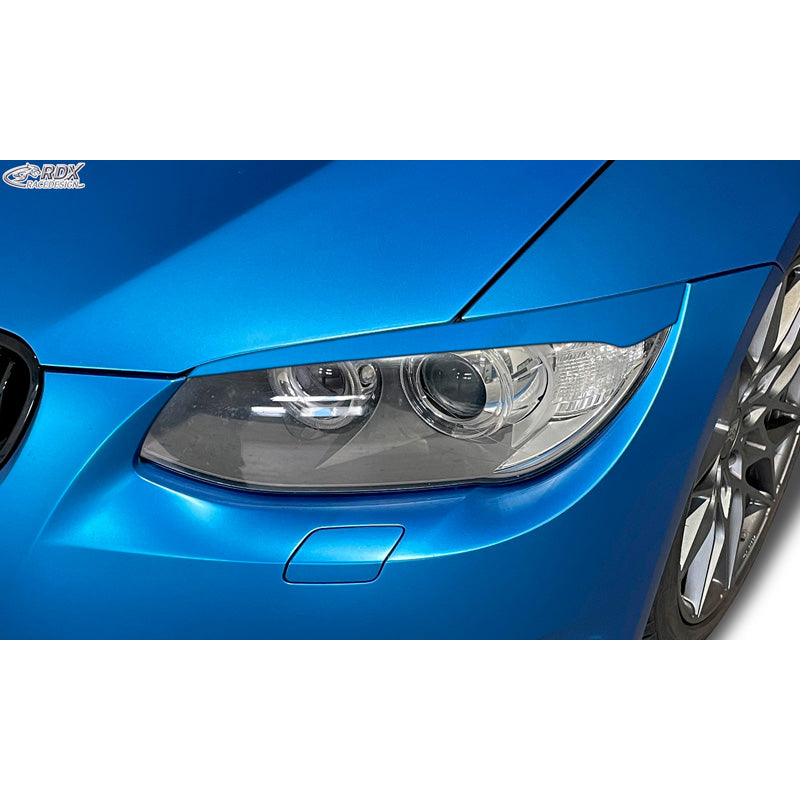 RDX Racedesign, Headlight Eyelids, fits BMW 3-Series E92/E93 Coupé/Cabrio 2010-2013 (ABS)