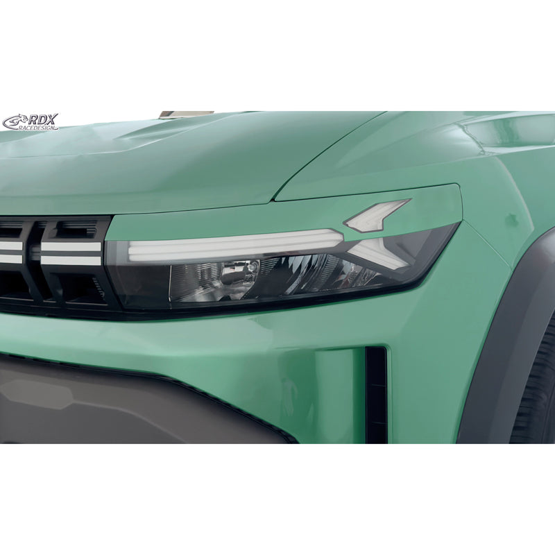 RDX, Eyebrows, fits Dacia Duster III & Dacia Bigster (2024-)