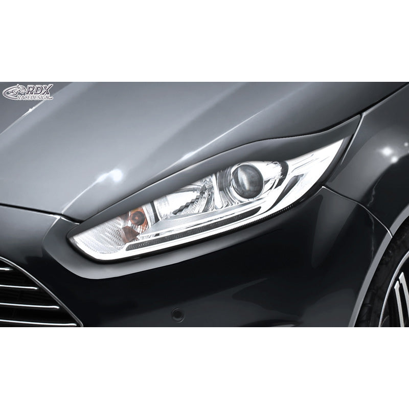 RDX Racedesign, Eyelids, fits Ford Fiesta VII Facelift 2012-2017 (ABS)