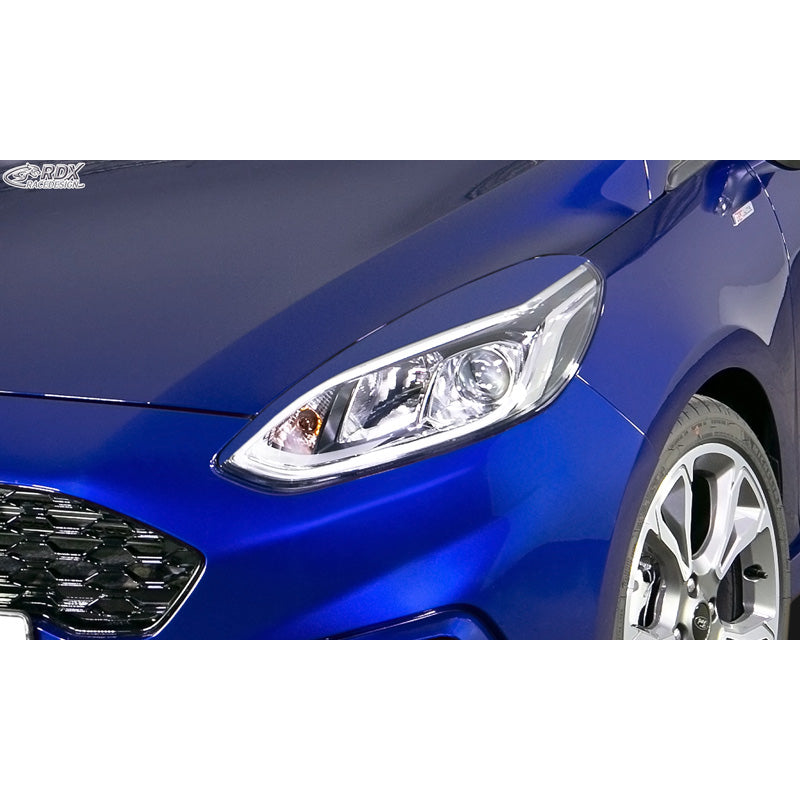 RDX Racedesign, Eyelids, fits Ford Fiesta MK8 2017-2022 (ABS)