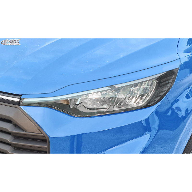 RDX, Eyebrows, black, fits Ford Transit Custom & Tourneo Custom (V710) (2023-)