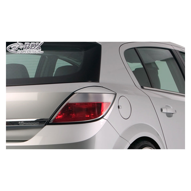 RDX Racedesign, becquets de feux arrière, convient à Opel Astra H HB 5-portes 2004-2009 (ABS)