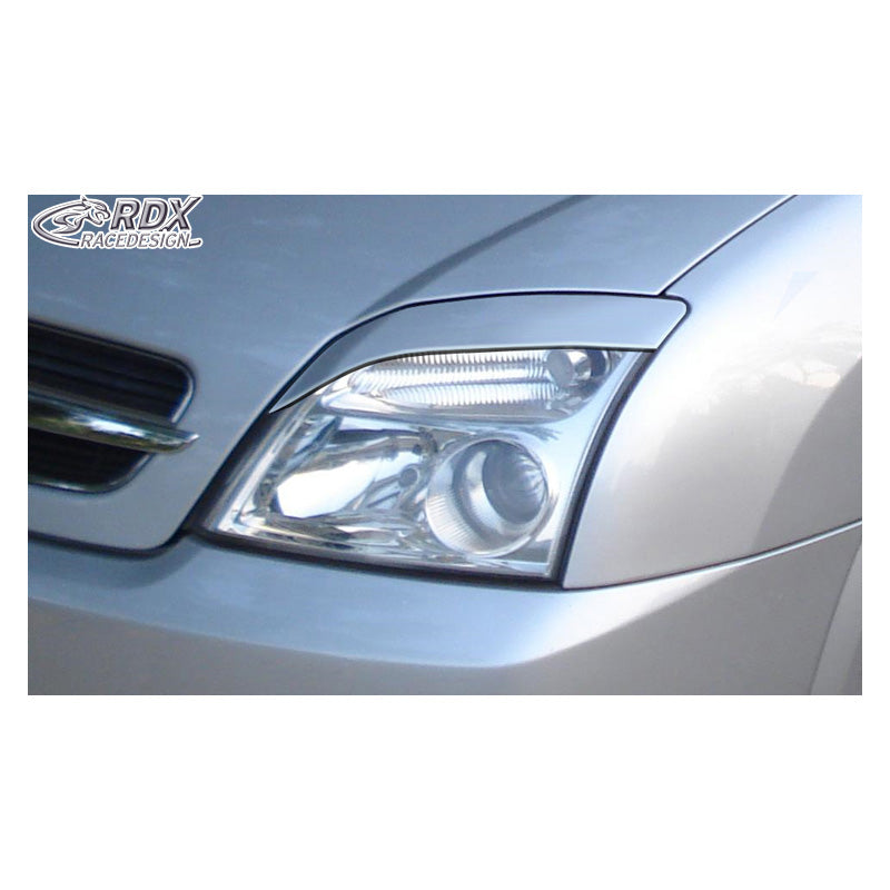 RDX Racedesign, cache-phares, compatible avec Opel Vectra C 2002-2008 & Signum excl. restylage (ABS)
