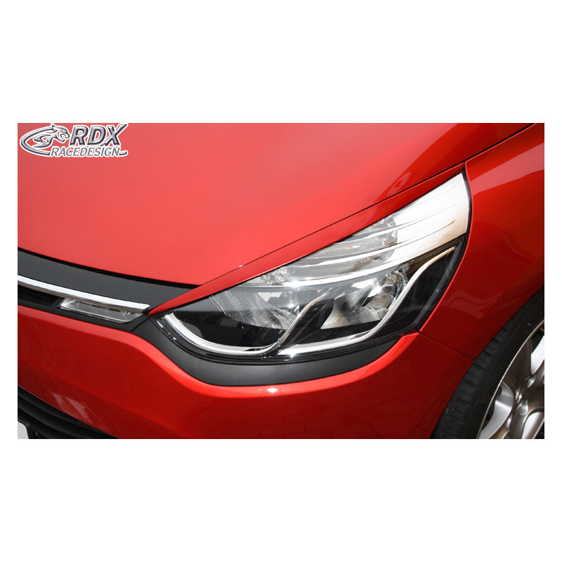 RDX Racedesign, Headlight Eyelids, Fits Renault Clio IV 2012- (ABS)