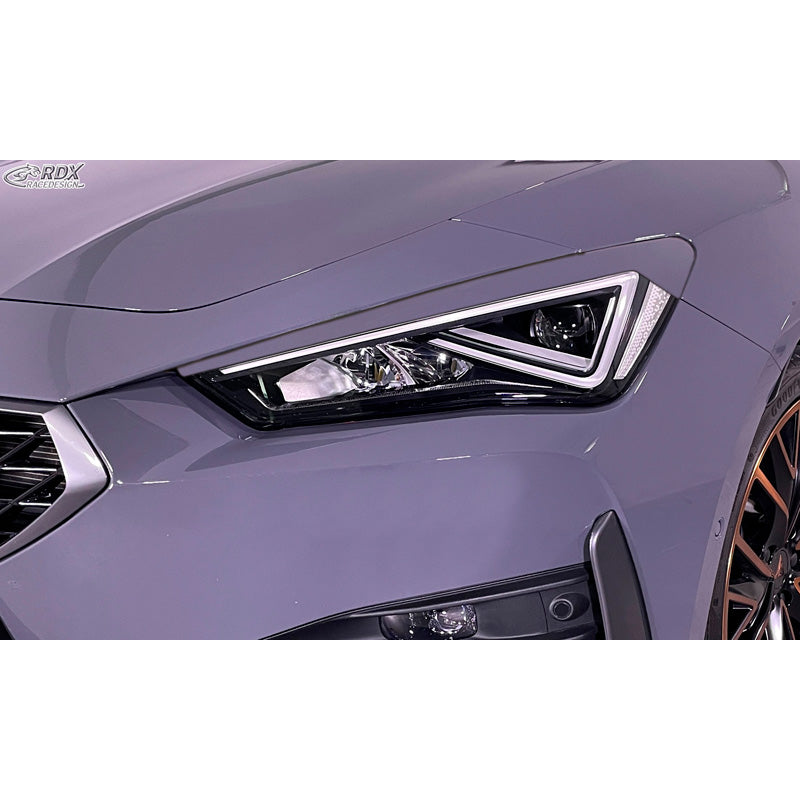 RDX Racedesign, Eyelids, fits Seat Leon (KL) / Cupra Leon (KL) & Cupra Formentor (KM) 2020- & Seat Tarraco (KN2) 2019- (ABS)