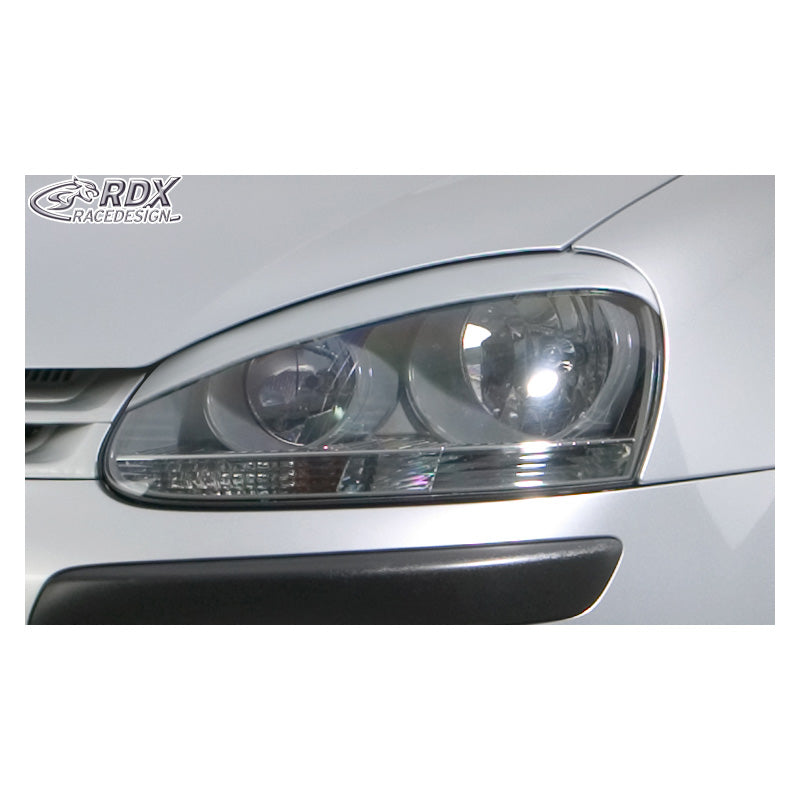 RDX Racedesign, koplampwenkbrauwen, past op Volkswagen Golf V 2003-2008 & Jetta 2005-2010 'X-Treme' (ABS)