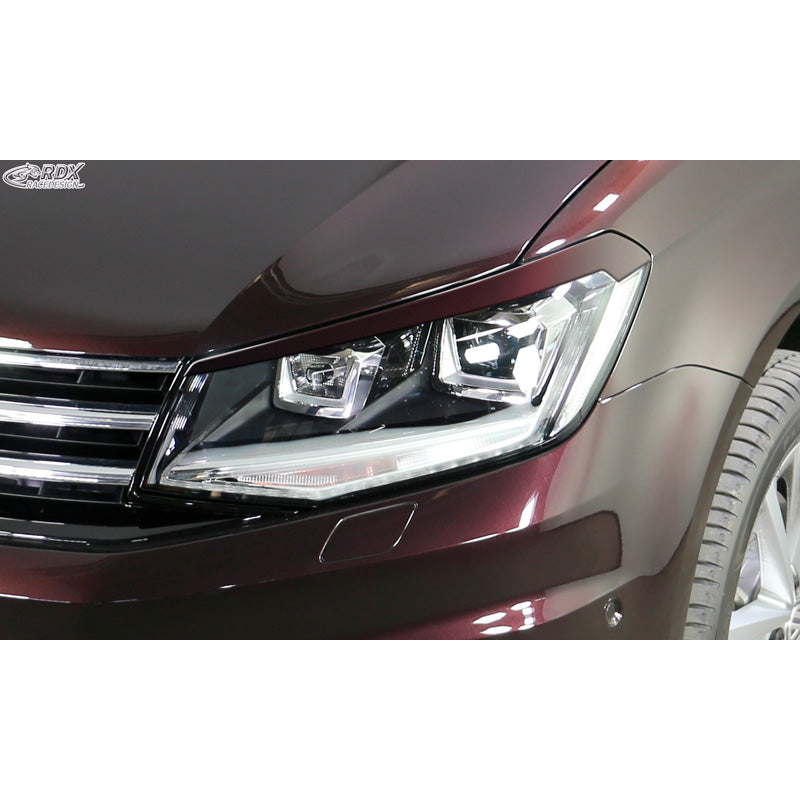 RDX Racedesign, Koplampspoilers, past op Volkswagen Caddy IV 2015-2020 (ABS)