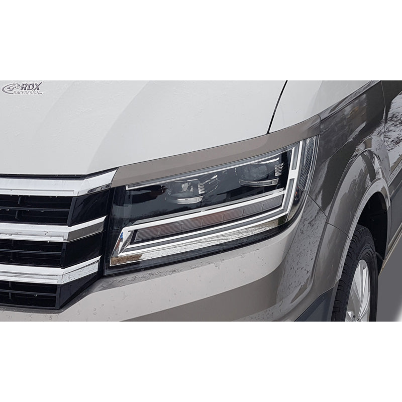 RDX Racedesign, paupières de phares, convient à Volkswagen Crafter & MAN TGE 2017- (ABS)