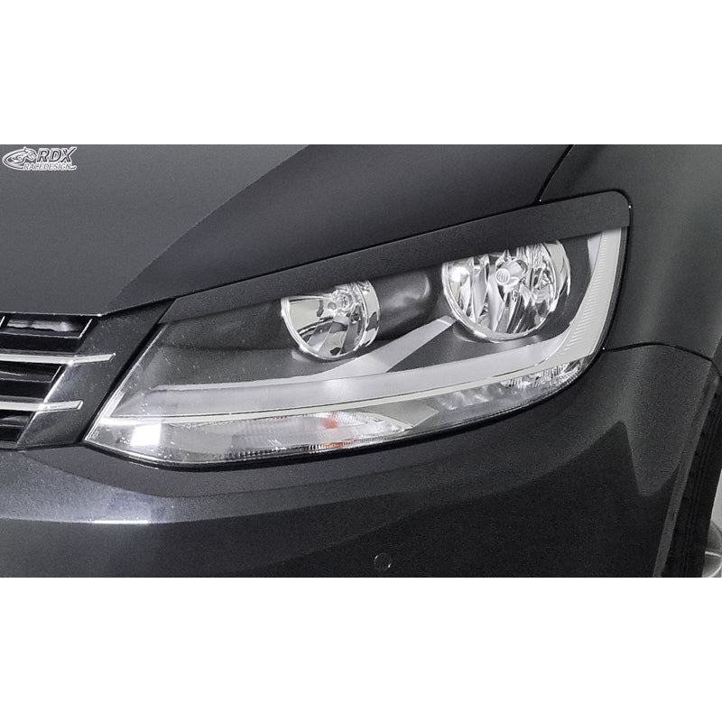 RDX Racedesign, Headlight brows, fits Volkswagen Sharan & Seat Alhambra (7N) 2010-2022 (ABS)
