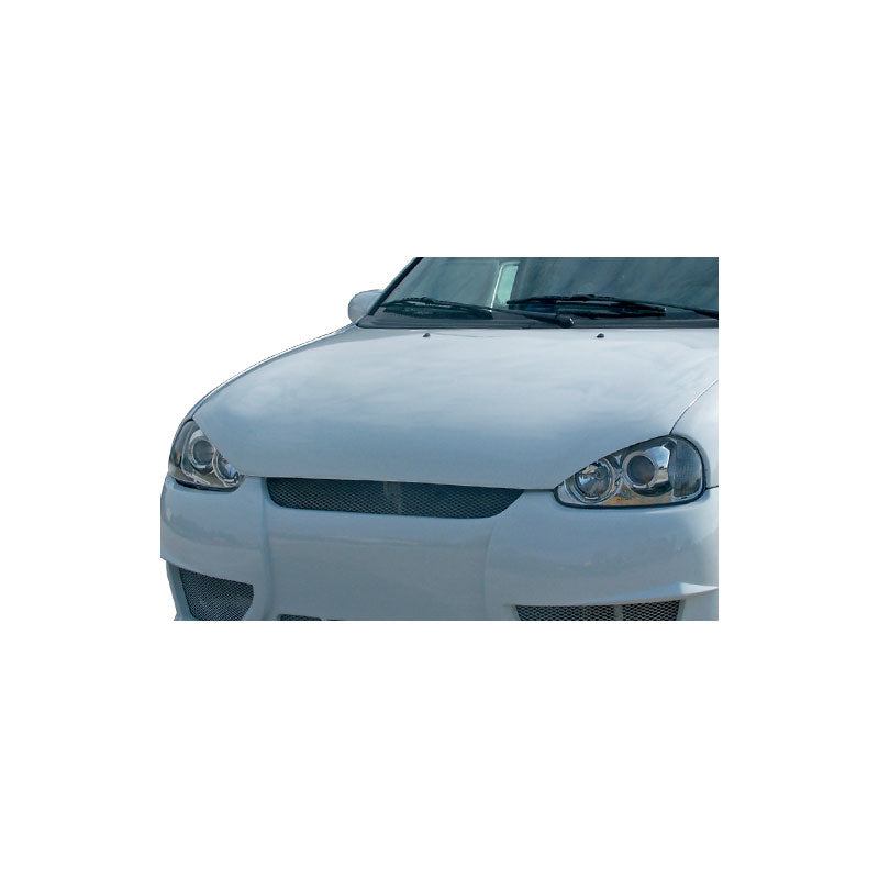 RDX Racedesign, Hood extension, fits Opel Corsa B 1993-2000 2-piece (Metal)