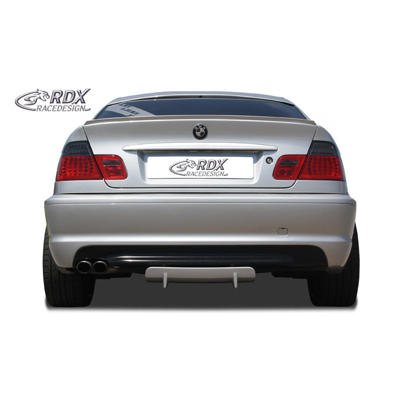 RDX Racedesign, Rear bumper skirt 'Diffusor U-Diff', fits BMW 3-Series E46 1999-2007 (PU)