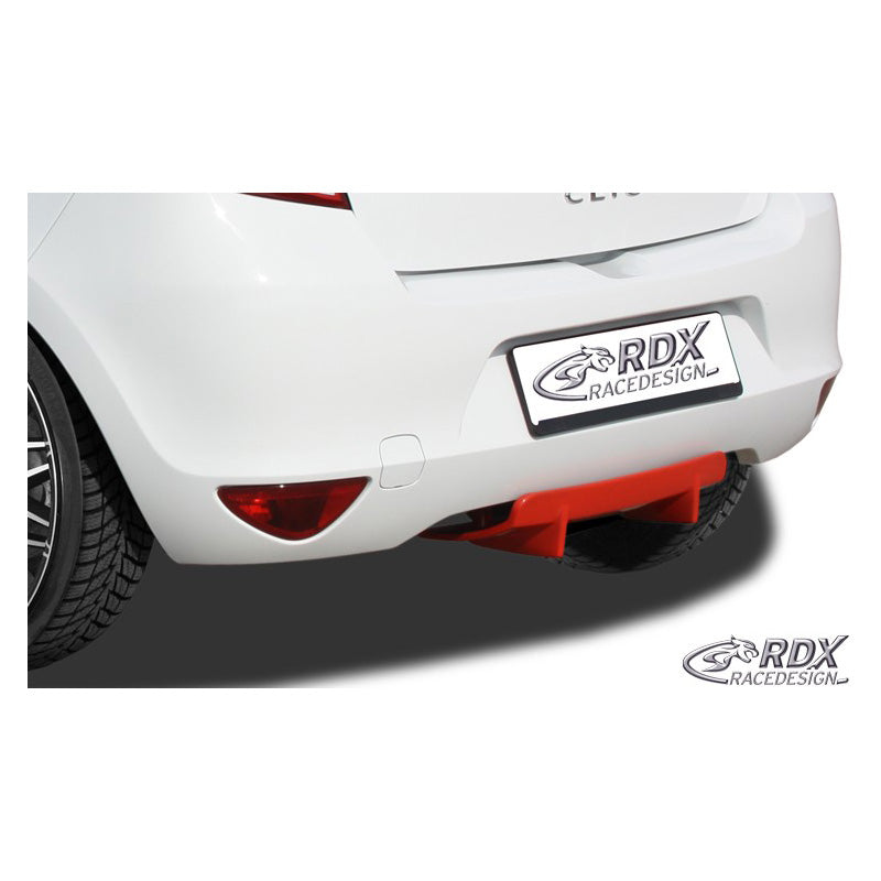 RDX Racedesign, Achterbumperlip 'Diffusor U-Diff', past op Renault Clio III HB 2005-2012 (PU)