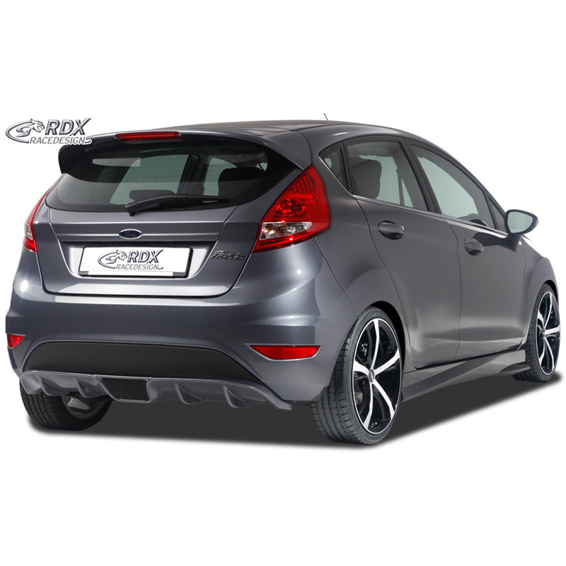 RDX Racedesign, bas de pare-chocs arrière 'Diffuseur', compatible avec Ford Fiesta VII 2008-2012 & 2012- (PUR)