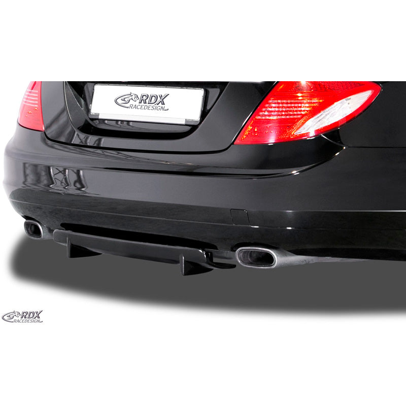 RDX Racedesign, achterbumperlip 'Diffusor U-Diff', past op Mercedes S-Class Coupe C216 2006-2013 (PU)
