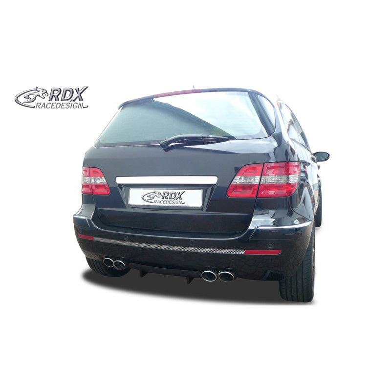RDX Racedesign, Rear bumper skirt 'Diffusor U-Diff', fits Mercedes B-Class W245 2005-2011 (PU)