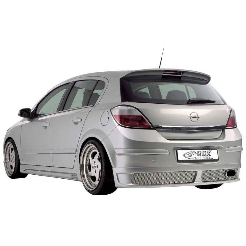 RDX Racedesign, Jupe de pare-chocs arrière, convient à Opel Astra H 5 doors (PU)