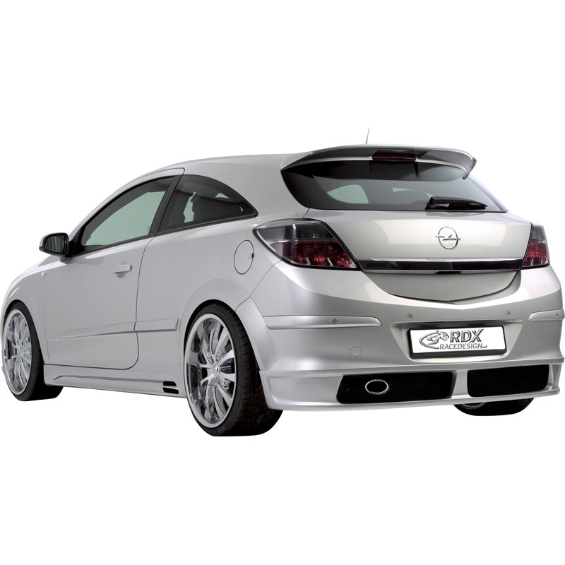 RDX Racedesign, Jupe de pare-chocs arrière, convient à Opel Astra H GTC (PU)