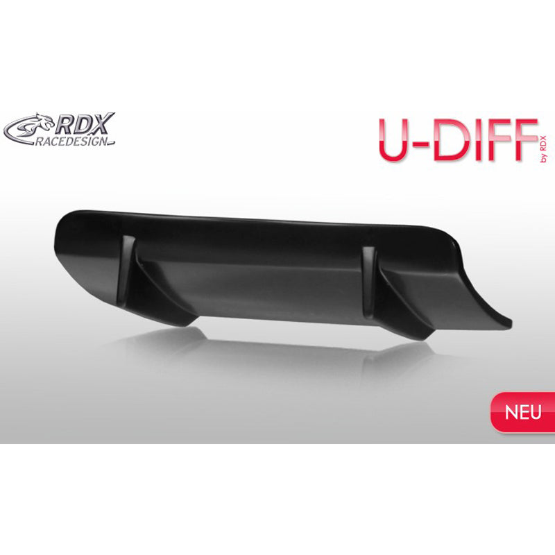 RDX Racedesign, lame de pare-chocs arrière « Diffuseur » universelle « U-Diff » 52,5cm (PU)