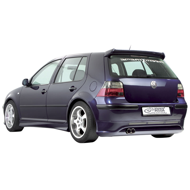 RDX Racedesign, lame de pare-chocs arrière, convient pour Volkswagen Golf IV 3/5 portes (PU)