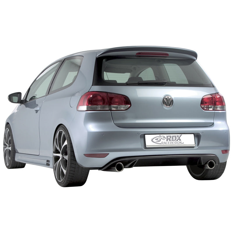 RDX Racedesign, lame de pare-chocs arrière, convient pour Volkswagen Golf VI aspect GTi 2008- (PU)