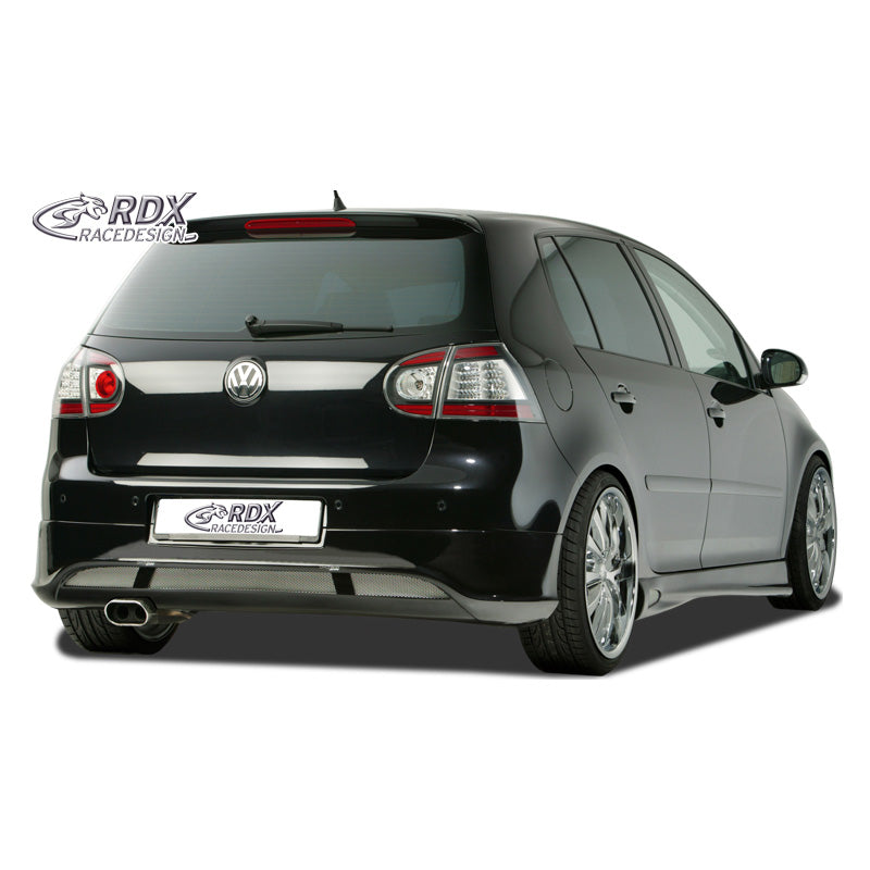 RDX Racedesign, jupe de pare-chocs arrière, compatible avec Volkswagen Golf V HB 3/5 portes 2003-2008 'V2' (ABS)