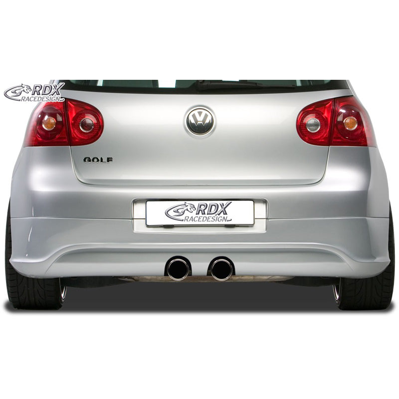 RDX Racedesign, jupe de pare-chocs arrière, convient à Volkswagen Golf V R32 Hatchback 3/5-doors R32 2003-2008 (échappement R32) excl. Variant/Plus (ABS)