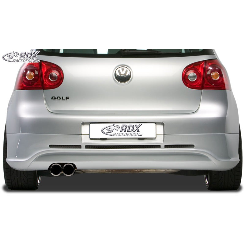 RDX Racedesign, jupe de pare-chocs arrière, convient pour Volkswagen Golf V GTI/R Hatchback 3/5 portes 2003-2008 (échappement à gauche) sauf Variant/Plus (ABS)