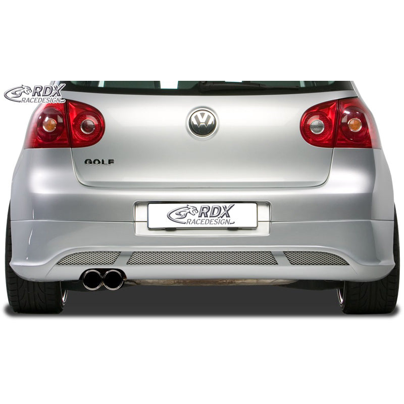 RDX Racedesign, jupe de pare-chocs arrière, s’adapte à Volkswagen Golf V Hatchback 3/5 portes 2003-2008 'V2' (échappement à gauche) sauf Variant/Plus (ABS)