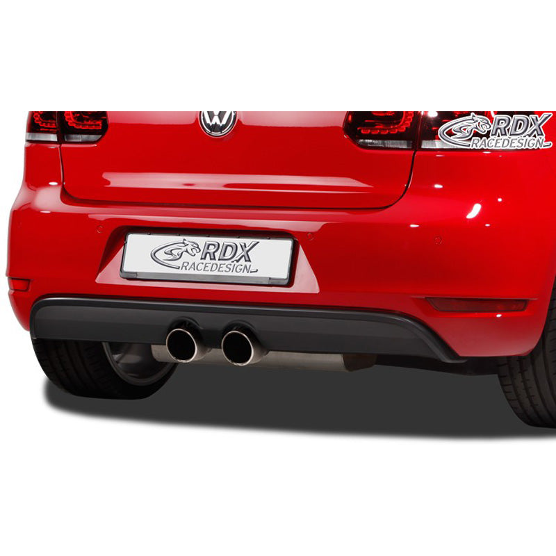 RDX Racedesign, jupe de pare-chocs arrière (diffuseur), convient à Volkswagen Golf VI GTI/ GTD 2007-2013 (GFK)
