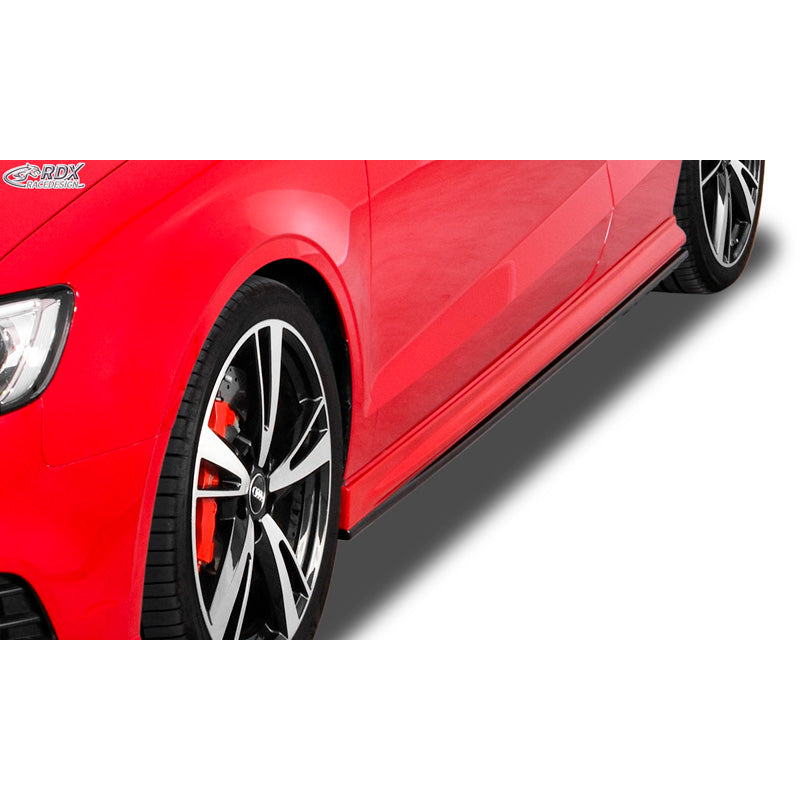 RDX Racedesign, bas de caisse, convient pour Audi A3 (8V7) Cabriolet 2013- 'Edition' (ABS)
