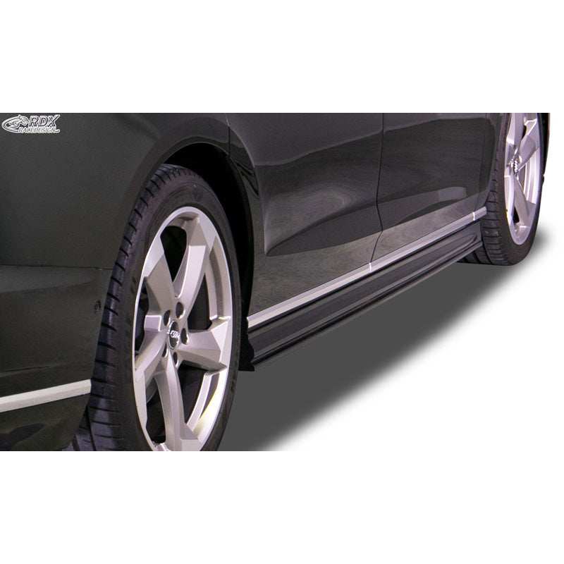 RDX Racedesign, Side skirts, fits Audi A8 (4N) 2018- 'Edition' (ABS)