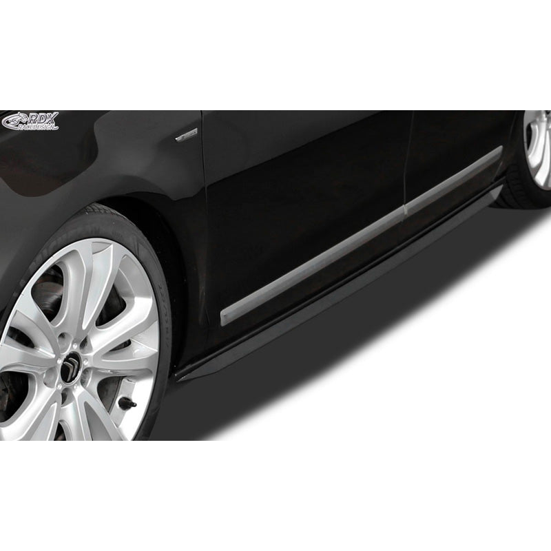 RDX Racedesign, sideskirts 'Slim', past op Citroën C5 (RD/TD) 2008- (ABS glanzend zwart)