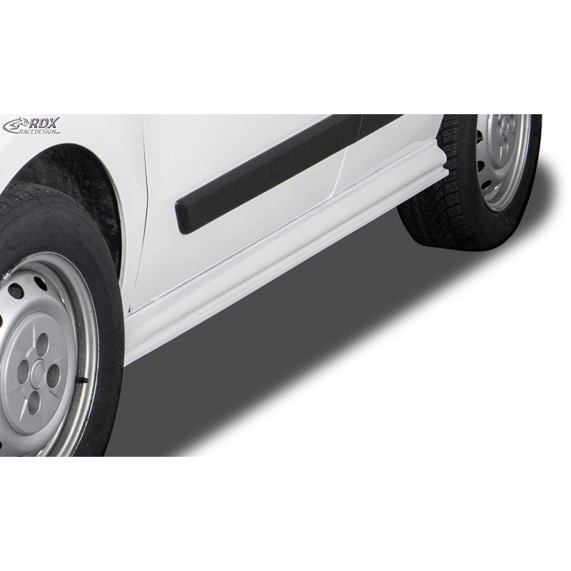 RDX Racedesign sideskirts geschikt voor Fiat Qubo & Fiorino (225) 2016-2024 'Edition' (ABS)