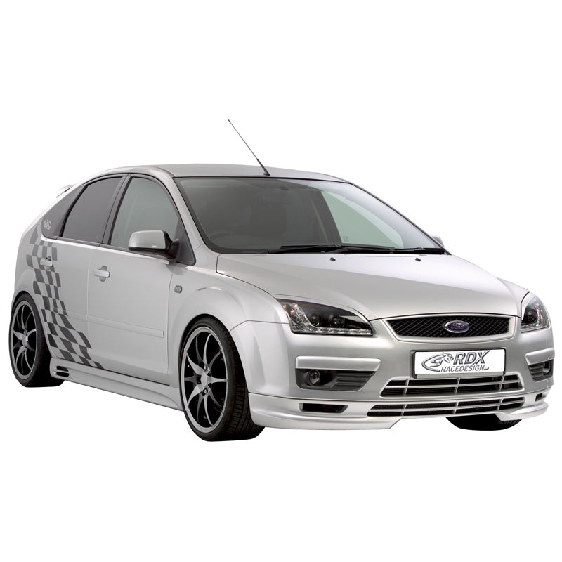 RDX Racedesign, Side skirts, fits Ford Focus II 2005-2008 excl. ST 'GT-Race' (ABS)