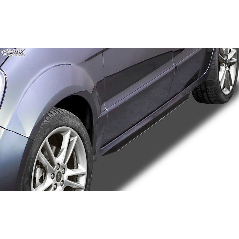 RDX Racedesign, Side skirts 'Slim', fits Ford Galaxy WA6 2006-2015 (ABS glossy black)