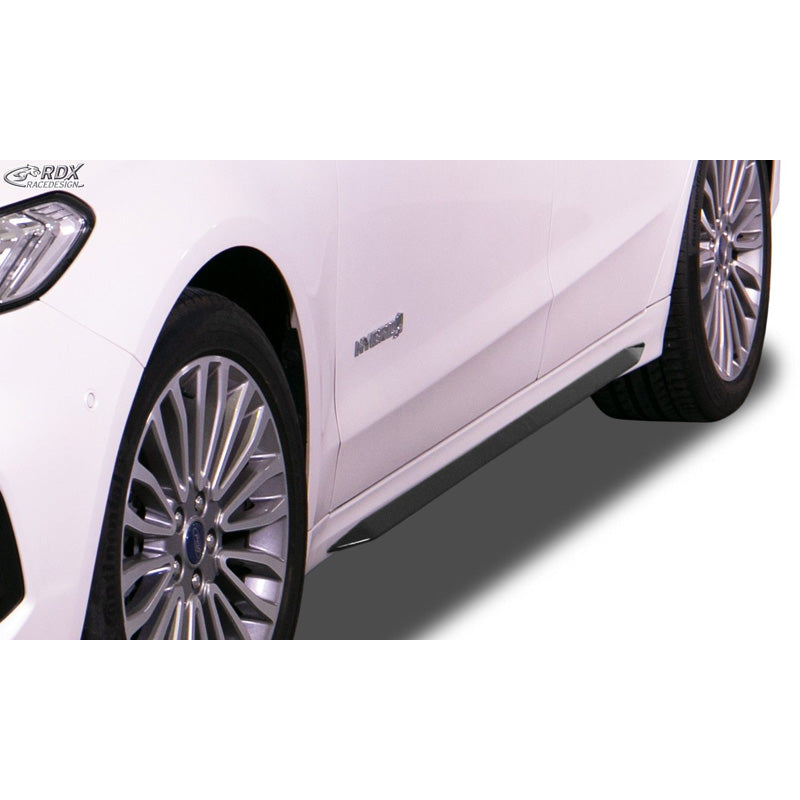 RDX Racedesign, Side skirts, fits Ford Mondeo V 2014- 'Slim' (ABS)