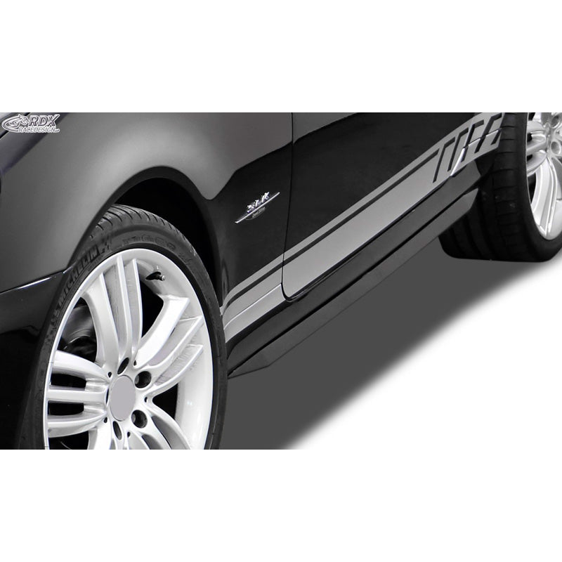 RDX Racedesign, Side skirts 'Slim', fits Mercedes SLK R171 (ABS glossy black)